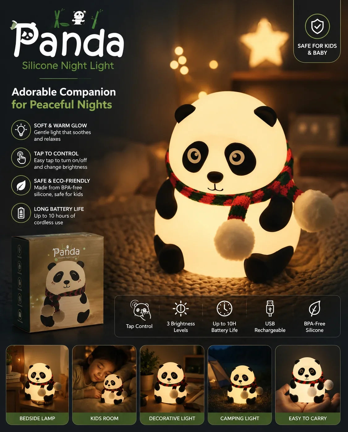Cute Silicone Lights
