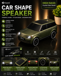 Mini SUV Bluetooth Speaker
